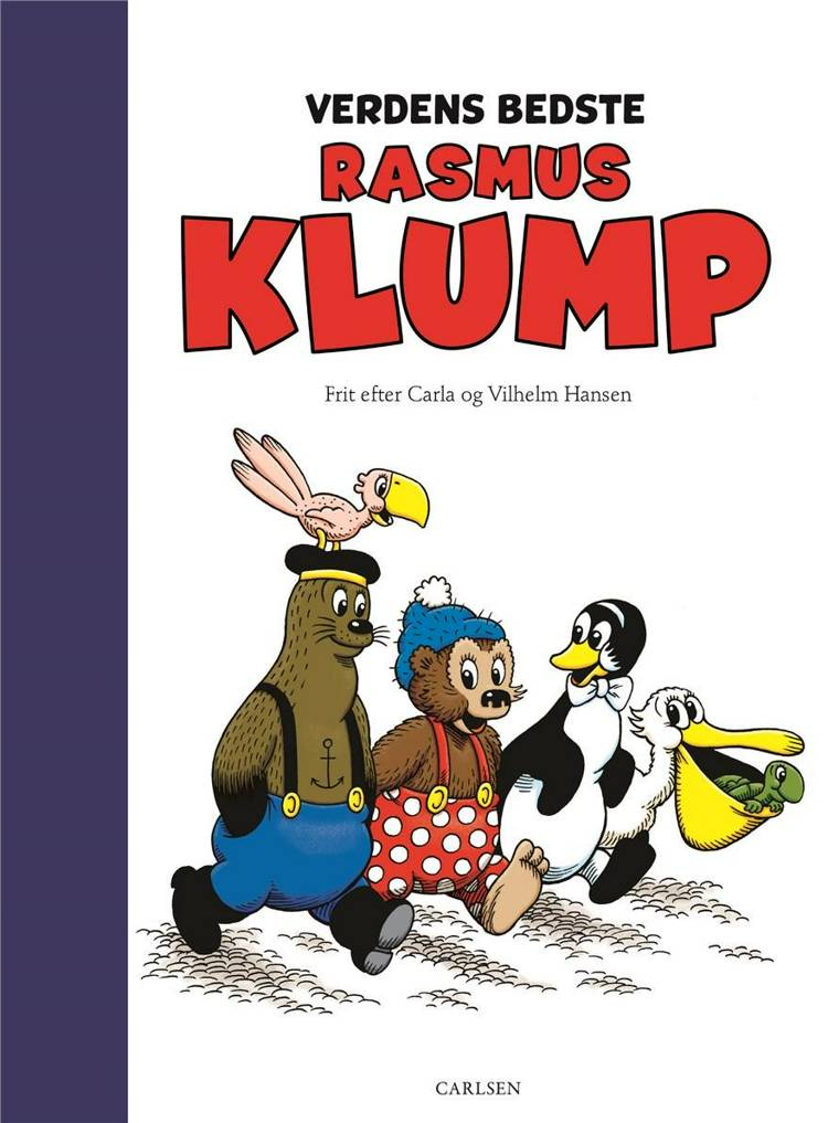 Verdens bedste Rasmus Klump, Vilhelm Hansen, Carla Hansen, Rasmus Klump, børnebog, højtlæsning